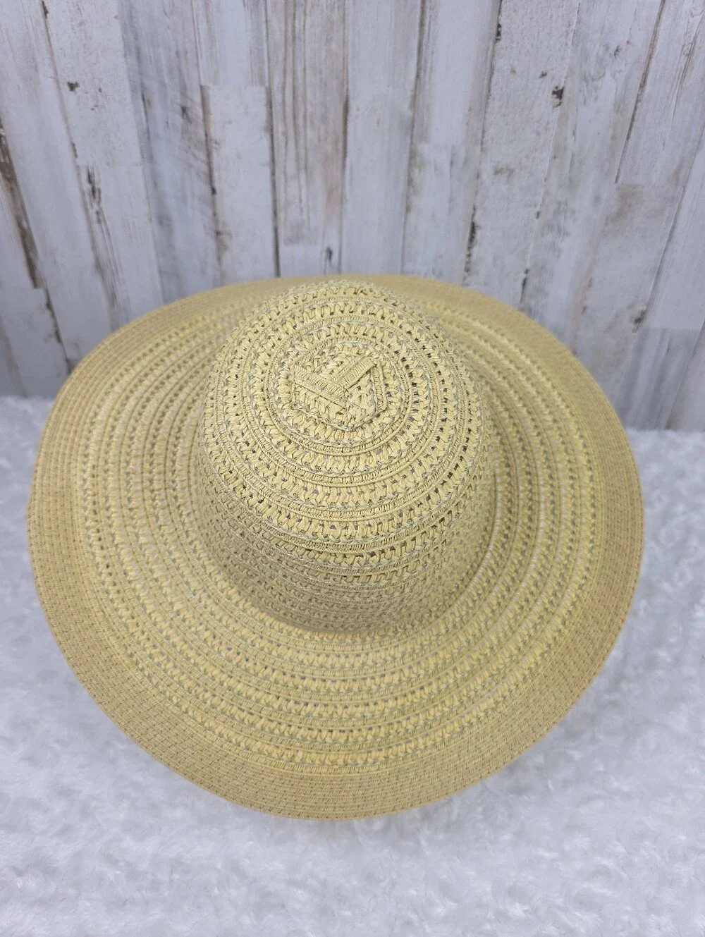 Shade & Shore Straw Sun Hat Natural One Size